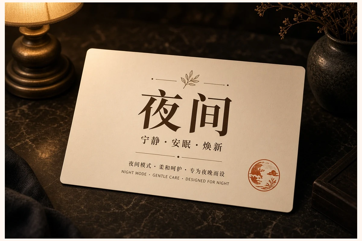 夜间示意